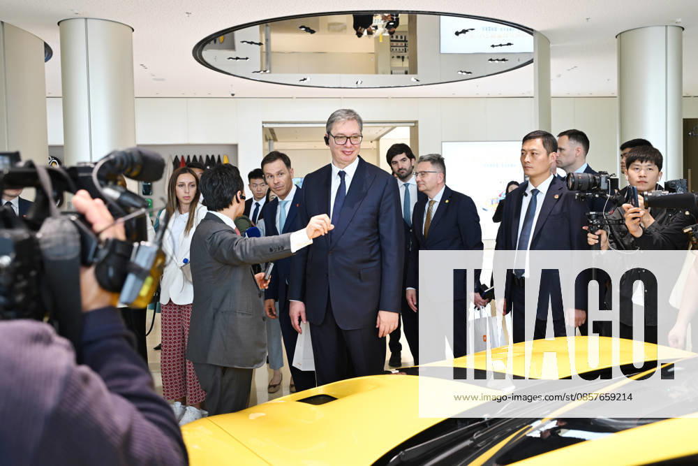 Serbian President Aleksandar Vucic visits Xiaomi s auto factory on May 26, 2026 in Beijing, China. Vucic is on a state visit to China from May 24 to 28.