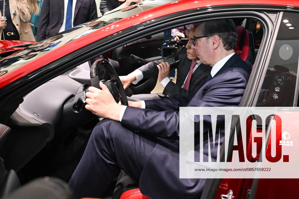 Serbian President Aleksandar Vucic visits Xiaomi s auto factory on May 26, 2026 in Beijing, China. Vucic is on a state visit to China from May 24 to 28.