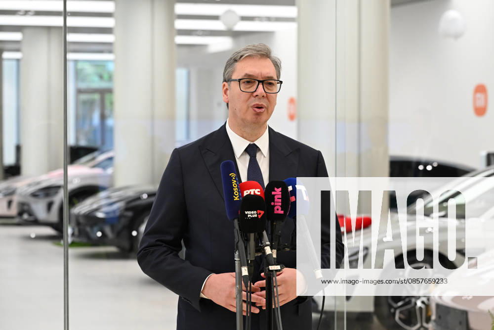 Serbian President Aleksandar Vucic visits Xiaomi s auto factory on May 26, 2026 in Beijing, China. Vucic is on a state visit to China from May 24 to 28.