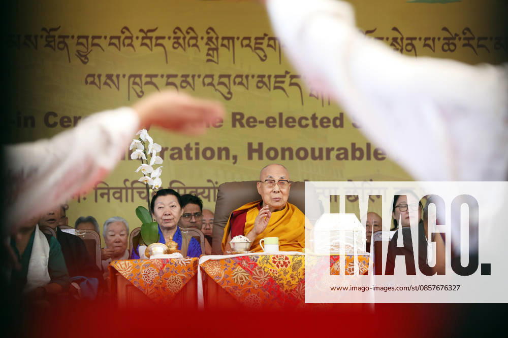 Oath ceremony of Tibetan Parliament-in-Exile at Dharamshala, India Tibetan spiritual leader, the Dalai Lama (C), attends the oath taking ceremony of Penpa Tsering (unseen), (President of the Central Tibetan Administration) at Dharamshala in India on May 27, 2026. Penpa Tsering has been re-elected as Sikyong for a second five-year term after securing more than 60 per cent of the votes. The Dalai Lama fled Tibet following a failed uprising against a Chinese invasion in 1959 and has been living in exile in Dharamsala, northern India where the Tibetan government-in-exile is based. Dharamshala india