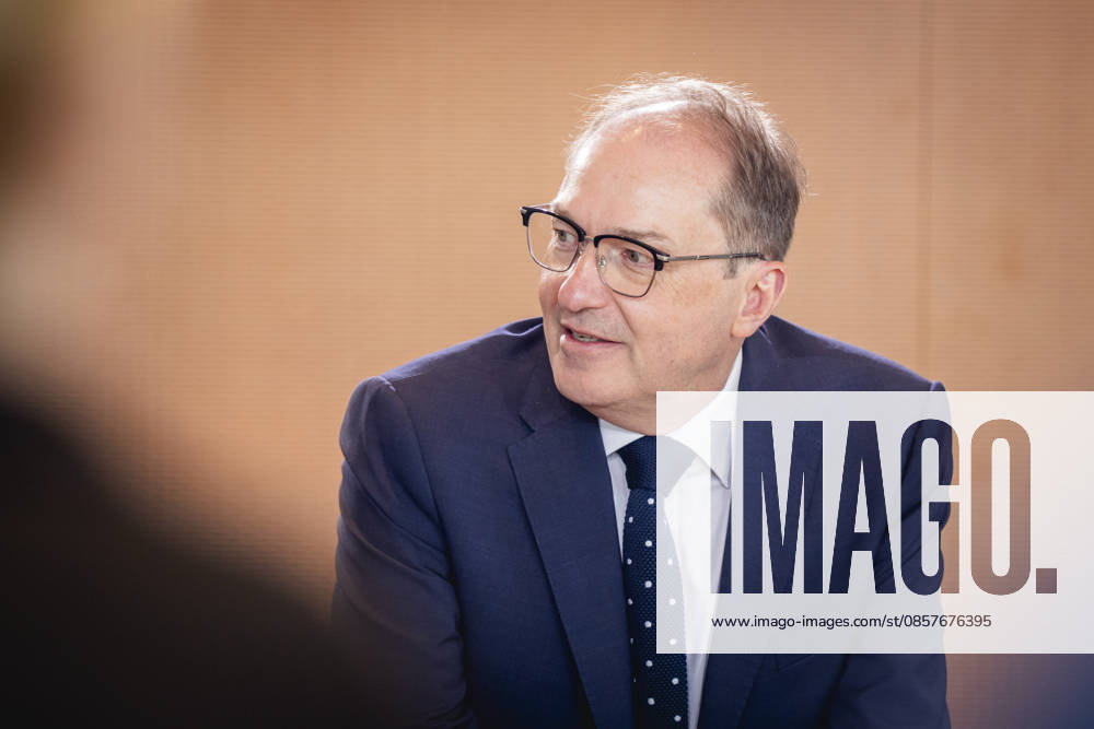 Alexander Dobrindt CSU , Federal Minister of the Interior, taken during a cabinet meeting in Berlin, 27 05 2026 Berlin Germany