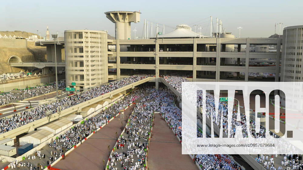 Muslim pilgrims perform stoning ritual during Hajj in Mina Muslim pilgrims walk on the first day of the symbolic stoning ritual during the annual Hajj pilgrimage in Mina, Saudi Arabia, on May 27, 2026. The ritual, known as the stoning of the devil, is one of the main rites of Hajj and is performed during Eid al-Adha. Photo by SPA Saudi Pess Agency APA Images Mecca Mecca Saudi Arabia 270526_Saudi_Arabia_SPA_1_00(19)