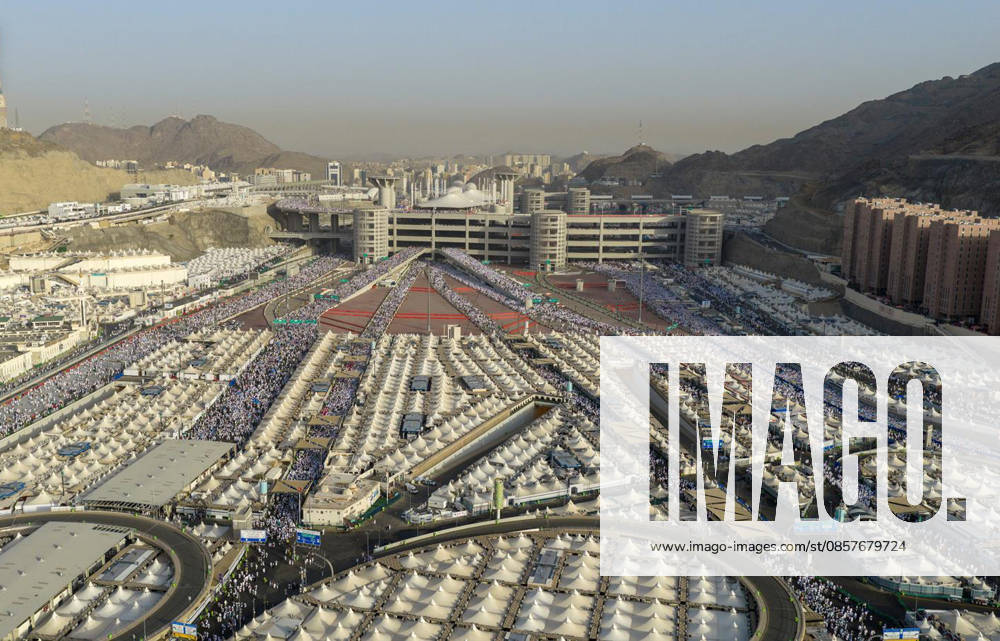Muslim pilgrims perform stoning ritual during Hajj in Mina Muslim pilgrims walk on the first day of the symbolic stoning ritual during the annual Hajj pilgrimage in Mina, Saudi Arabia, on May 27, 2026. The ritual, known as the stoning of the devil, is one of the main rites of Hajj and is performed during Eid al-Adha. Photo by SPA Saudi Pess Agency APA Images Mecca Mecca Saudi Arabia 270526_Saudi_Arabia_SPA_1_00(9)