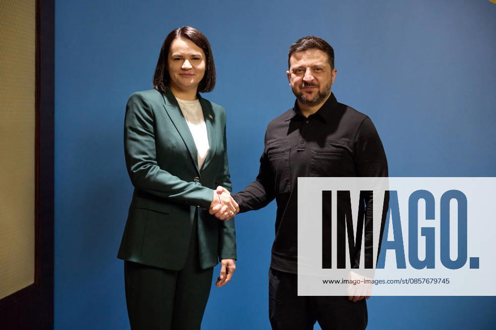 Sviatlana Tsikhanouskaya meets with President Volodymyr Zelensky in kyiv, Ukraine on May 26, 2026 Ukraine Presidency via Bestimage Sviatlana Tsikhanouskaya meets with President Volodymyr Zelensky in kyiv, Ukraine on May 26, 2026 Ukraine