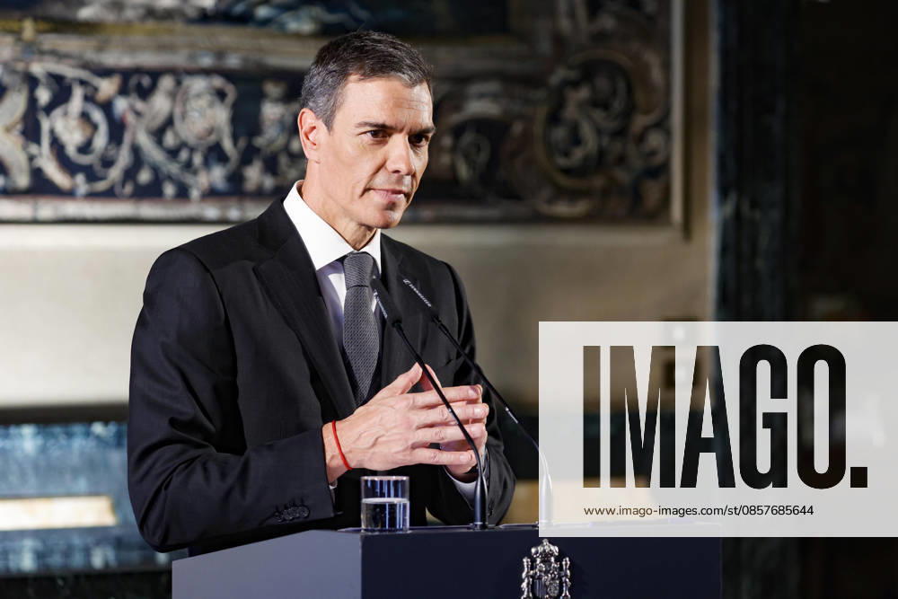 Spain s Prime Minister Pedro Sanchez during a press conference in Rome, Italy, 27 May 2026. ANSA FABIO FRUSTACI. Rome ITALY - ZUMAa110 20260527_zaf_a110_010