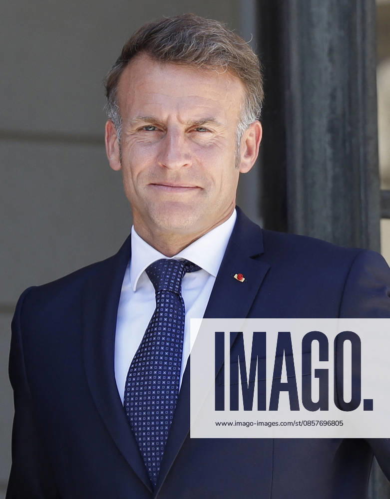 President Macron Welcomes Montenegro Pm Milojko Spajic - Paris French President Emmanuel Macron welcomes Montenegro s Prime minister Milojko Spajic at Elysee Palace, on May 27, 2026 in Paris, France. Photo by Jean-Bernard Vernier ABAVAPRESS.COM Paris France