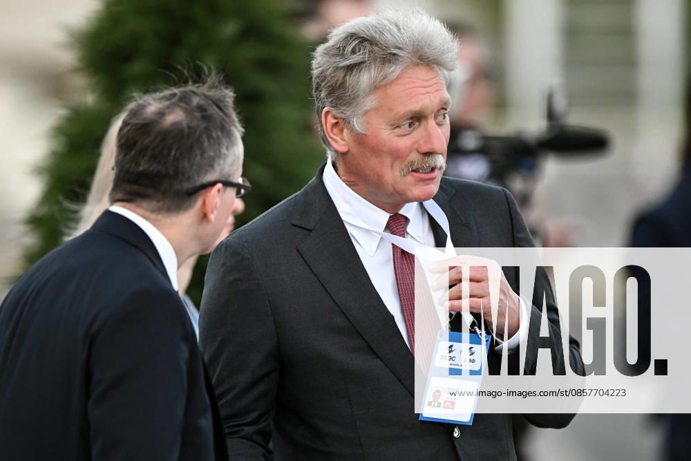 Kazakhstan Russia 9174622 27.05.2026 Kremlin spokesman Dmitry Peskov waits for the arrival of Russian President Vladimir Putin at Nursultan Nazarbayev International Airport in Astana, Kazakhstan. Sergey Bobylev Sputnik Astana Kazakhstan