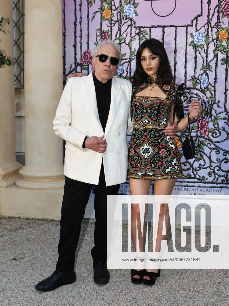 IPA85120629 - Rome, American Academy, McKim Medal Gala 2026. Pictured: Abel Ferrara, Gala Martinucci