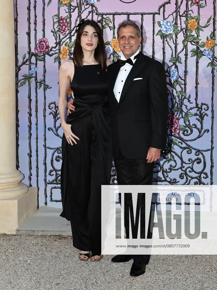 IPA85120675 - Rome, American Academy, McKim Medal Gala 2026. In the photo: Pilar Fogliati, Fabio Paratici