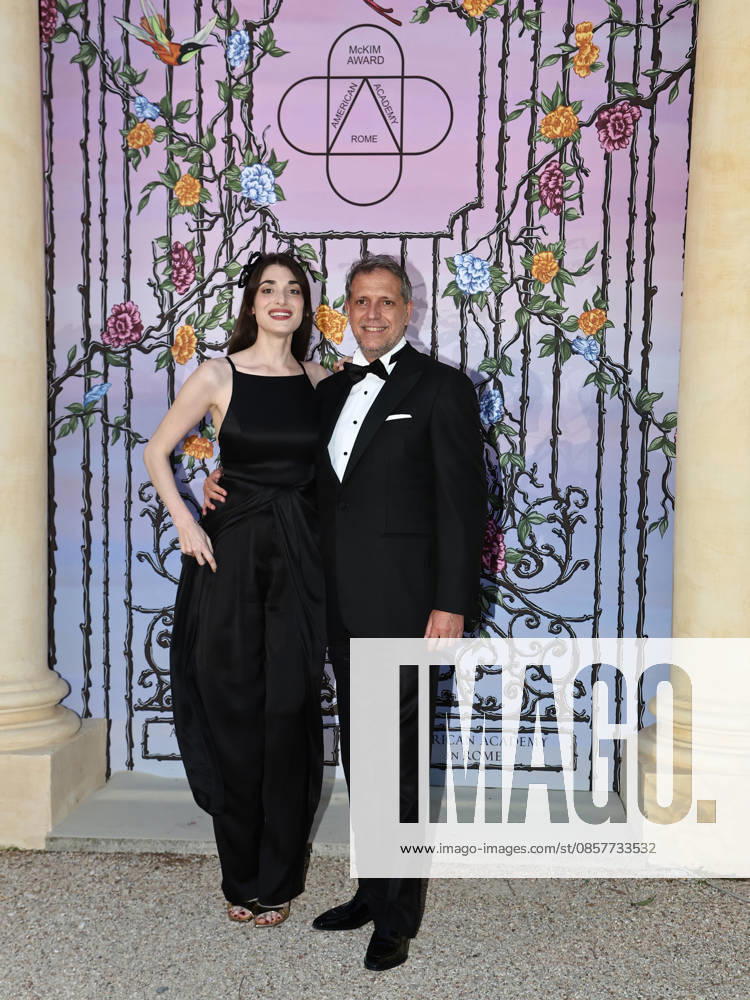 IPA85120678 - Rome, American Academy, McKim Medal Gala 2026. In the photo: Pilar Fogliati, Fabio Paratici