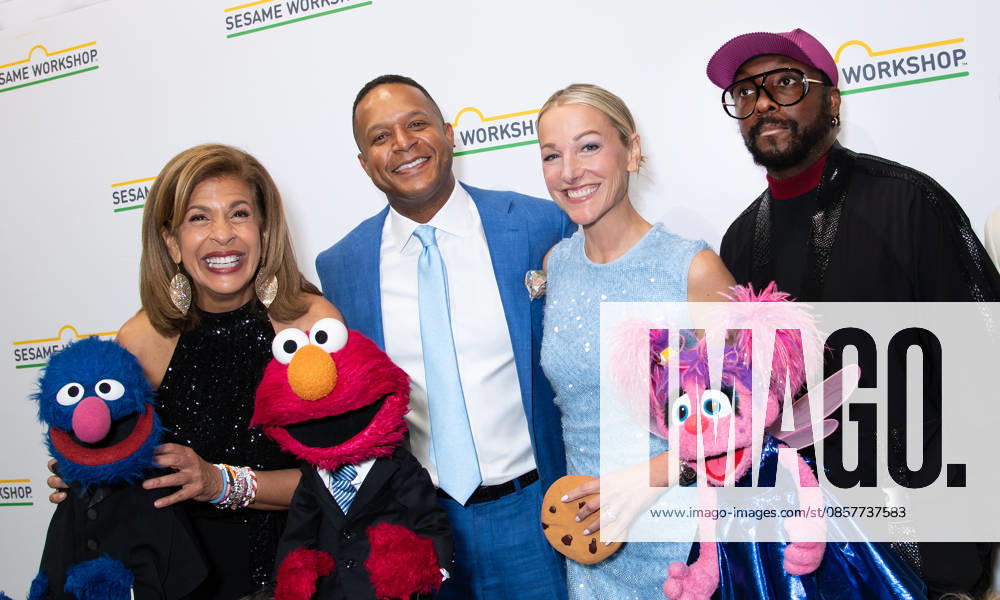 2026 Sesame Workshop Benefit Gala Featuring: Hoda Kotb, Craig Melvin, Lindsay Czarniak, will.i.am Where: New York, New York, United States When: 28 May 2026 Credit: Janet Mayer INSTARimages.com . NOT FOR USE BY NEWSPAPERS BASED IN THE UK.