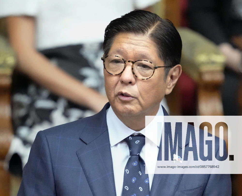 Philippine president in Japan s parliament Philippine President Ferdinand Marcos Jr. makes a speech in the plenary chamber of the House of Councillors in Tokyo on May 28, 2026. A14AA0005617039P