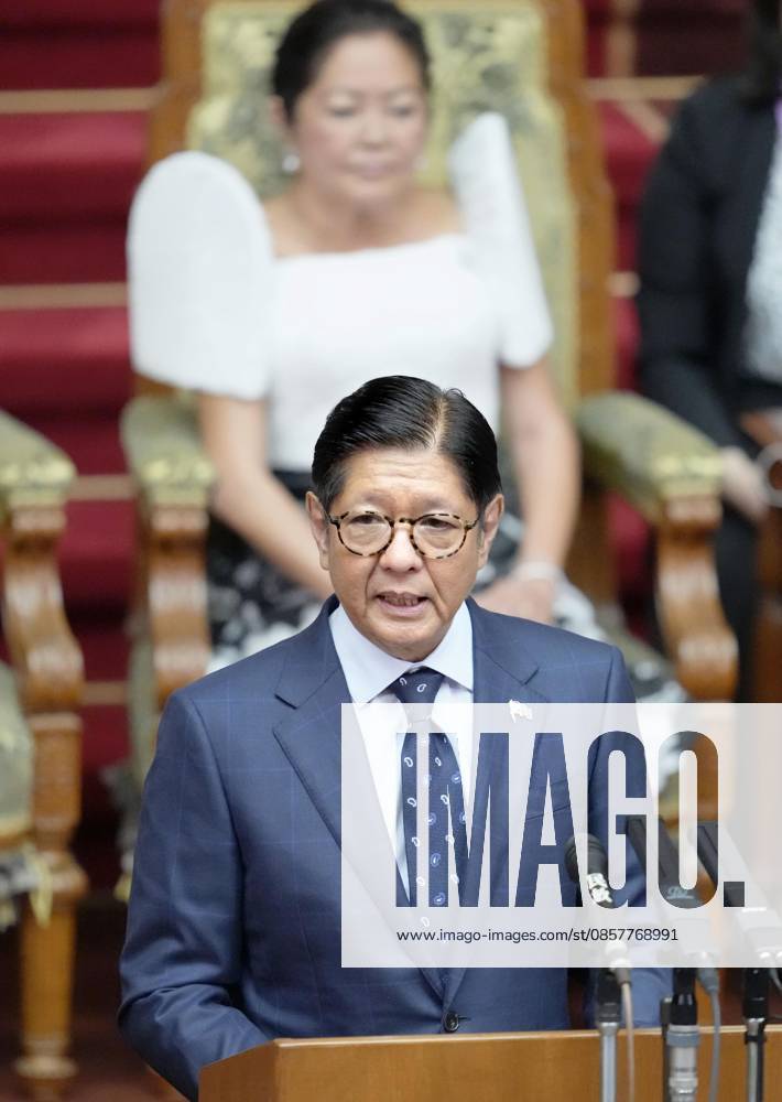 Philippine president in Japan s parliament Philippine President Ferdinand Marcos Jr. makes a speech in the plenary chamber of the House of Councillors in Tokyo on May 28, 2026. A14AA0005617040P