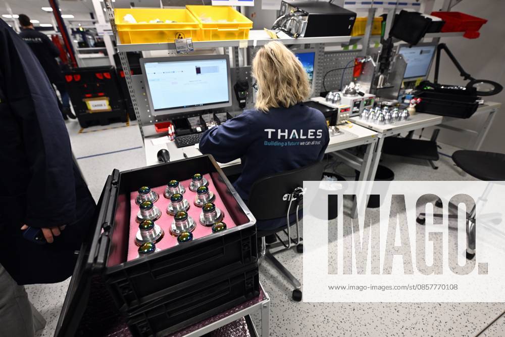 A press visit is organized to the Thales rocket systems production site in Herstal, on Thursday 28 May 2026. French aerospace and defence corporation Thales Group is presenting their SkyDefender missile defence system. ERICxLALMAND 175246509