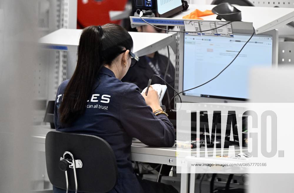 A press visit is organized to the Thales rocket systems production site in Herstal, on Thursday 28 May 2026. French aerospace and defence corporation Thales Group is presenting their SkyDefender missile defence system. ERICxLALMAND 175246635