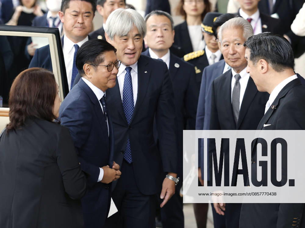 Philippine president in Japan s parliament Philippine President Ferdinand Marcos Jr. (2nd from L) arrives at Japan s parliament in Tokyo on May 28, 2026, to make a speech in the plenary chamber of the House of Councillors. A14AA0005617047P