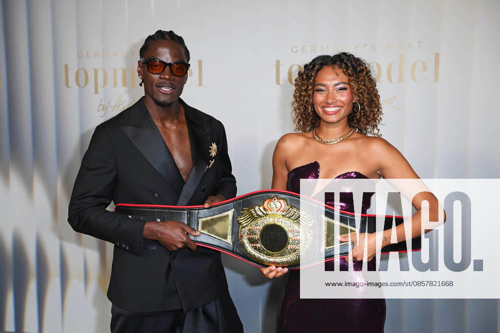 Germanys Next Topmodel 2026 winners Ibo and Aurelie at the PHOTO OF THE WINNERS OF GERMANYS NEXT TOPMODEL 2026 at the Zoo Palast in Berlin on 28 05 2026