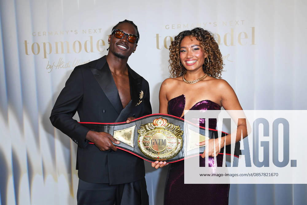 Germanys Next Topmodel 2026 winners Ibo and Aurelie at the PHOTO OF THE WINNERS OF GERMANYS NEXT TOPMODEL 2026 at the Zoo Palast in Berlin on 28 05 2026