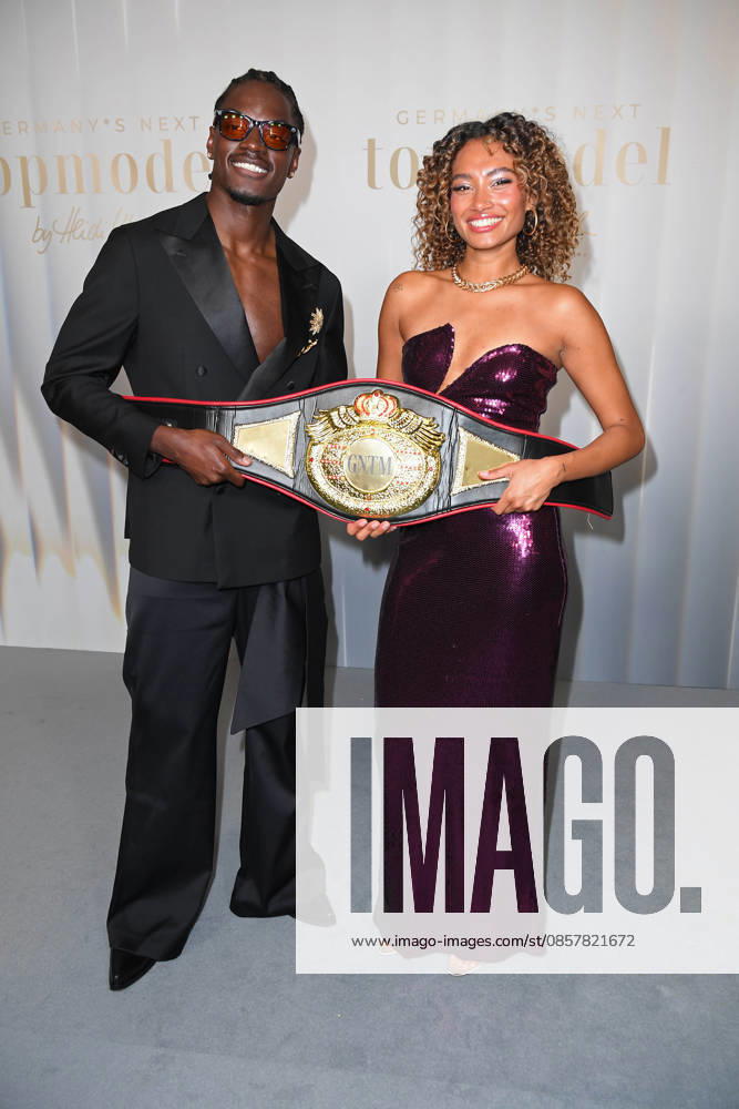 Germanys Next Topmodel 2026 winners Ibo and Aurelie at the PHOTO OF THE WINNERS OF GERMANYS NEXT TOPMODEL 2026 at the Zoo Palast in Berlin on 28 05 2026