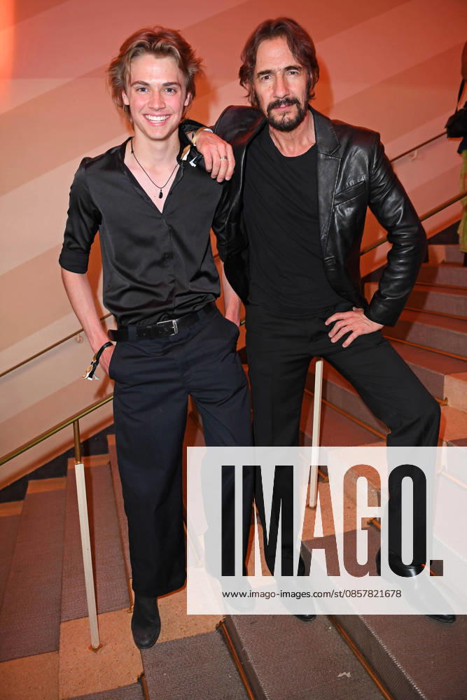 Thomas Hayo with nephew TIm Hayo at the PHOTO OF THE WINNERS OF GERMANYS NEXT TOPMODEL 2026 at the Zoo Palast in Berlin on 28 05 2026