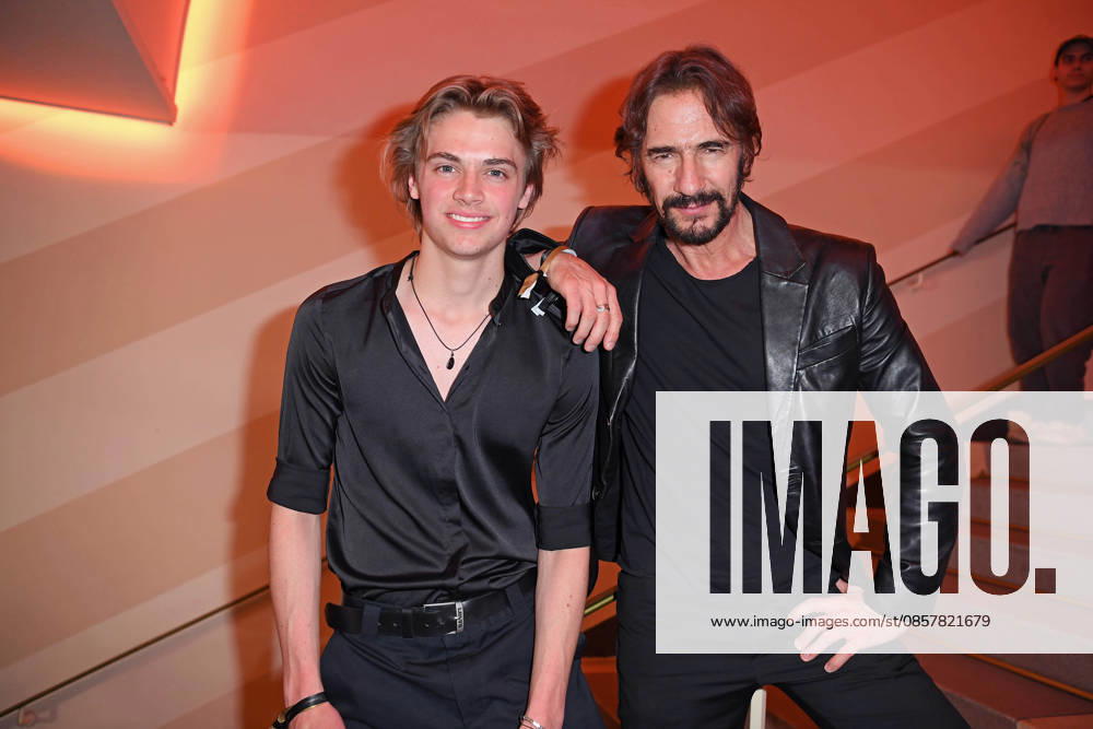 Thomas Hayo with nephew TIm Hayo at the PHOTO OF THE WINNERS OF GERMANYS NEXT TOPMODEL 2026 at the Zoo Palast in Berlin on 28 05 2026