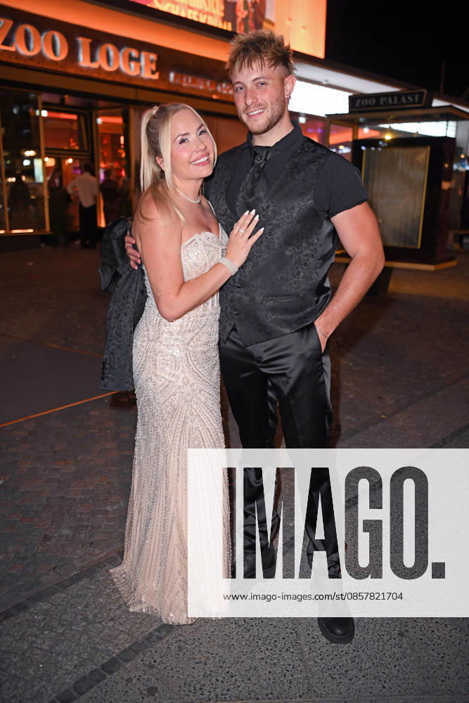 Marlisa Rudizo aka Mrs. Marlisa with her boyfriend William Raab at the PHOTO OF THE WINNERS OF GERMANYS NEXT TOPMODEL 2026 at the Zoo Palast in Berlin on 28 05 2026