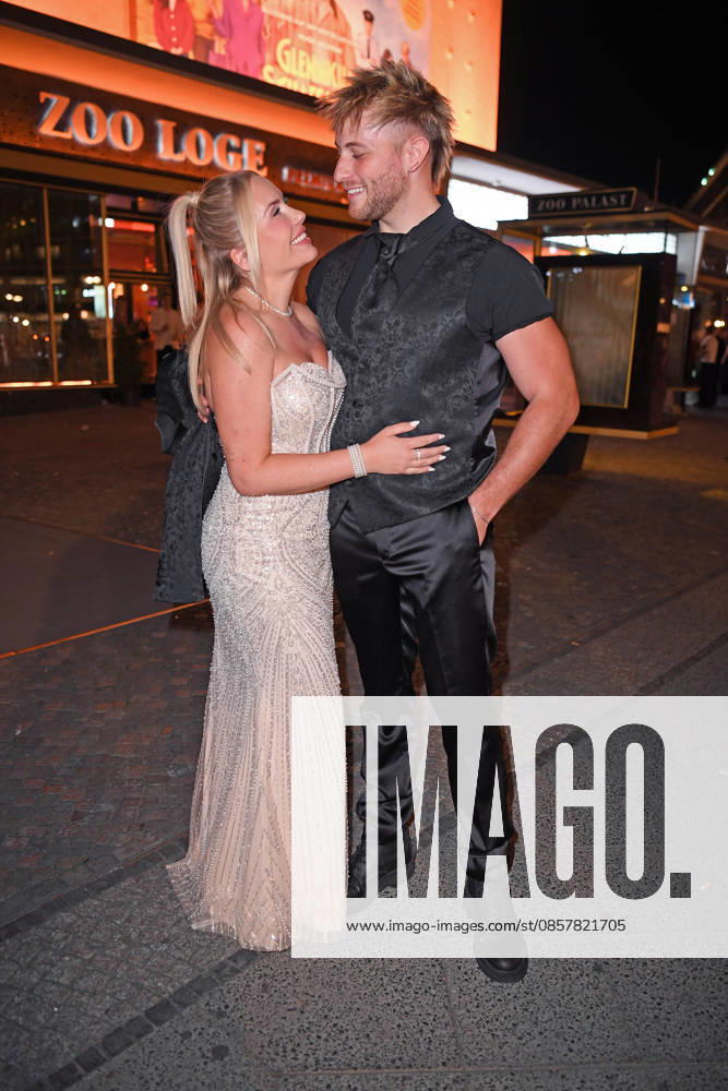 Marlisa Rudizo aka Mrs. Marlisa with her boyfriend William Raab at the PHOTO OF THE WINNERS OF GERMANYS NEXT TOPMODEL 2026 at the Zoo Palast in Berlin on 28 05 2026