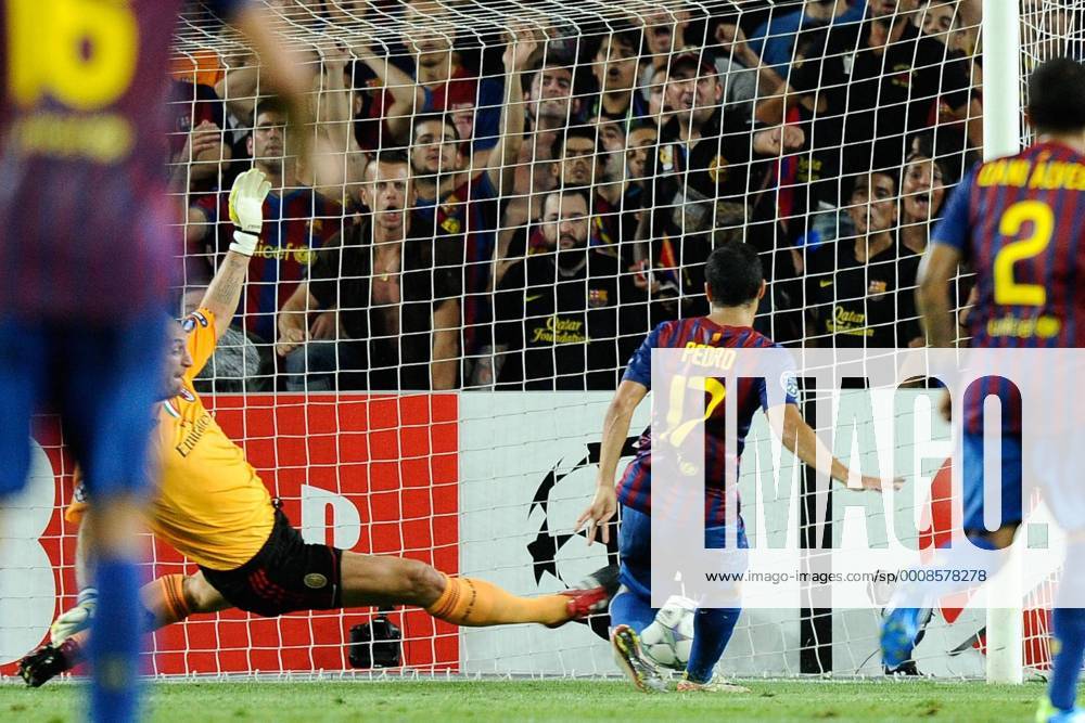FC Barcelona (Barca) - AC Mailand, gol Pedro Rodriguez