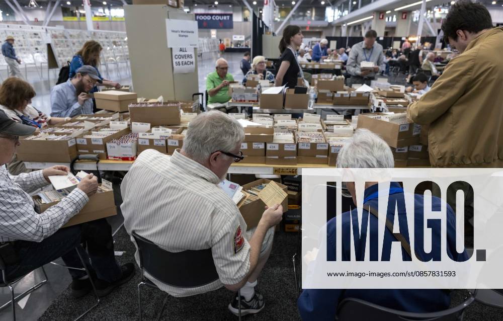 Boston, Massachusetts, USA - Held once every ten years, the Boston 2026 World Expo attracts thousands of stamp collectors with its dealers, displays and presentations about the hobby and business of philately. Boston USA - ZUMAce6_ 20260528_zaf_ce6_012