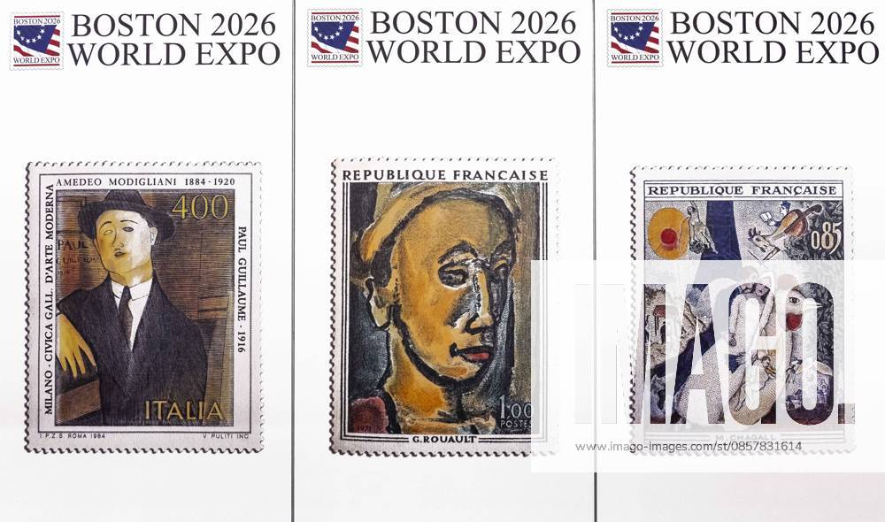 Boston, Massachusetts, USA - Held once every ten years, the Boston 2026 World Expo attracts thousands of stamp collectors with its dealers, displays and presentations about the hobby and business of philately. Boston USA - ZUMAce6_ 20260528_zaf_ce6_008