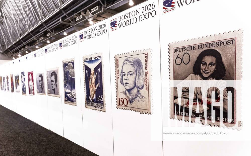 Boston, Massachusetts, USA - Held once every ten years, the Boston 2026 World Expo attracts thousands of stamp collectors with its dealers, displays and presentations about the hobby and business of philately. Boston USA - ZUMAce6_ 20260528_zaf_ce6_010