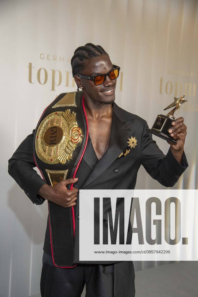 ABB GNTM Ibo Bodi male winner at the photocall winner of Germanys Next Topmodel season 2026 at Zoo Palast on 28 05 2026 in Berlin Berlin Germany