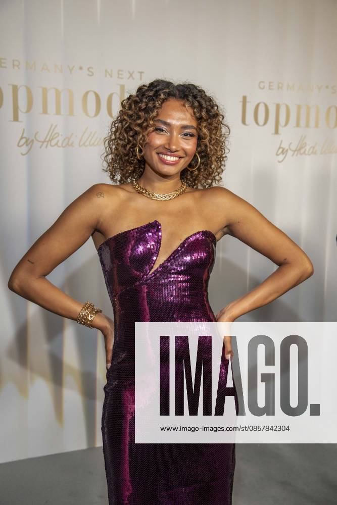 ABB GNTM Aurelie Carina female winner at the photocall winner of Germanys Next Topmodel season 2026 at Zoo Palast on 28 05 2026 in Berlin Berlin Germany