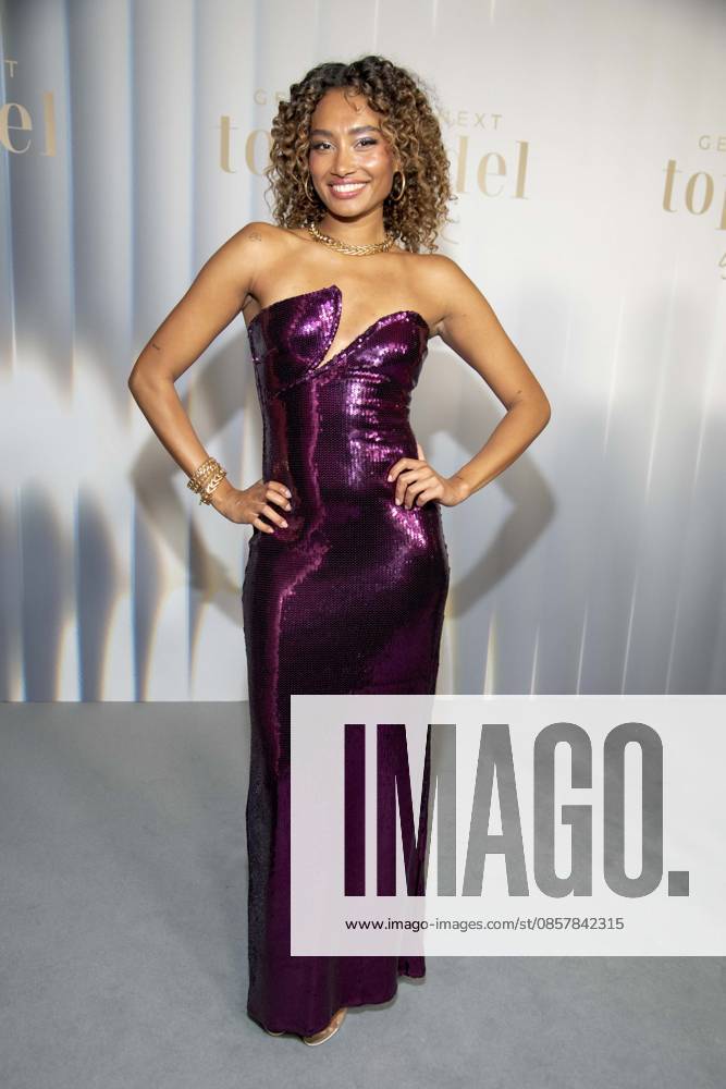 ABB GNTM Aurelie Carina female winner at the photocall winner of Germanys Next Topmodel season 2026 at Zoo Palast on 28 05 2026 in Berlin Berlin Germany