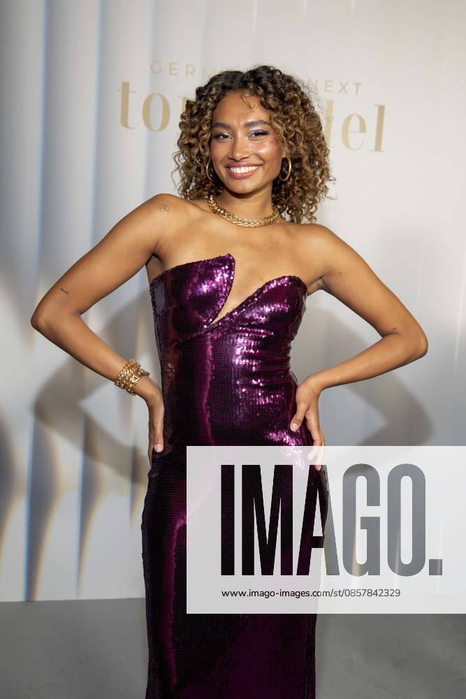 ABB GNTM Aurelie Carina female winner at the photocall winner of Germanys Next Topmodel season 2026 at Zoo Palast on 28 05 2026 in Berlin Berlin Germany