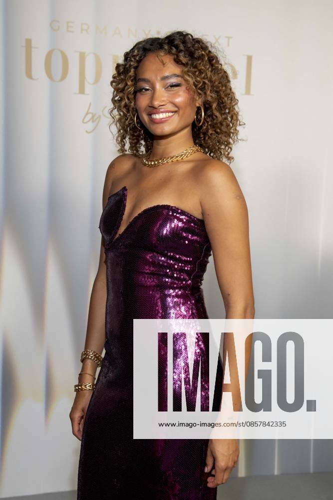 ABB GNTM Aurelie Carina female winner at the photocall winner of Germanys Next Topmodel season 2026 at Zoo Palast on 28 05 2026 in Berlin Berlin Germany