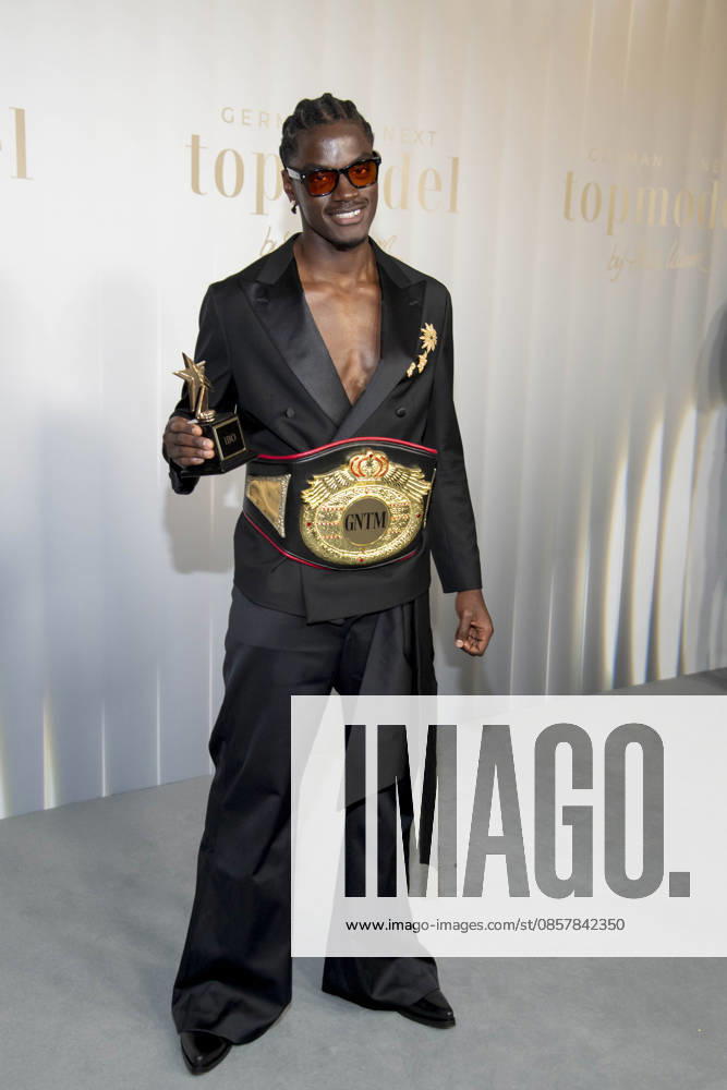 ABB GNTM Ibo Bodi male winner at the photocall winner of Germanys Next Topmodel season 2026 at Zoo Palast on 28 05 2026 in Berlin Berlin Germany