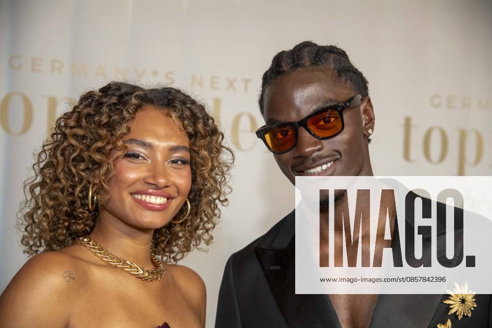ABB GNTM Aurelie Carina and Ibo Bodi winner at the photocall winner of Germanys Next Topmodel season 2026 at Zoo Palast on 28 05 2026 in Berlin Berlin Germany