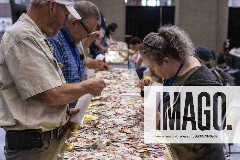 Boston, Massachusetts, USA - Held once every ten years, the Boston 2026 World Expo attracts thousands of stamp collectors with its dealers, displays and presentations about the hobby and business of philately. Boston USA - ZUMAce6_ 20260528_zaf_ce6_020