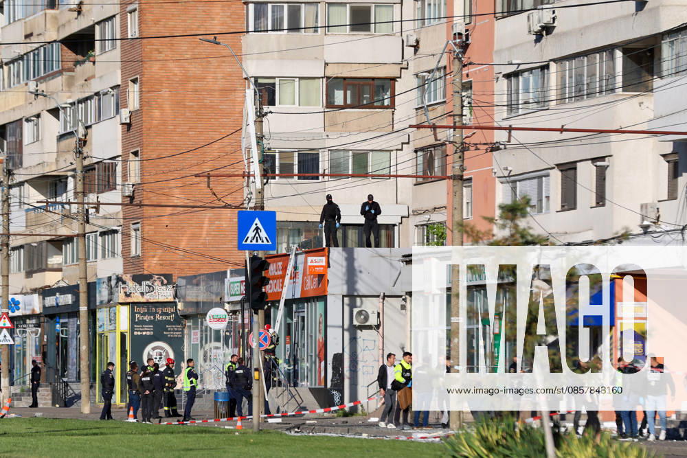 Russian drone crashes into apartment building in Romania GALATI, ROMANIA - MAY 29: A view shows destruction caused by a Russian drone hitting an apartment building in the eastern city of Galati, Romania, on May 29, 2026. Stringer Anadolu Galati Romania. Editorial use only. Please get in touch for any other usage.