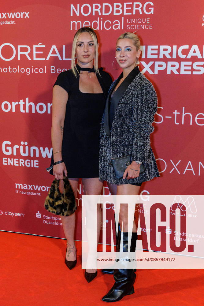 Düsseldorf r l Walentina Doronina with her companion at the second charity gala for the Umbrella Foundation at the Hyatt Regency Hotel i