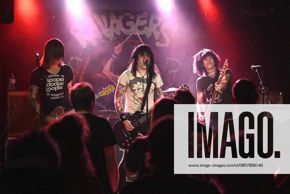 Matt Gabs, Alex Hagen and Sam Hariss from Ravagers live at a concert at Lux Hannover, 28 05 2026 Foto:xR.xKeuntjex xFuturexImagex ravagers_6518