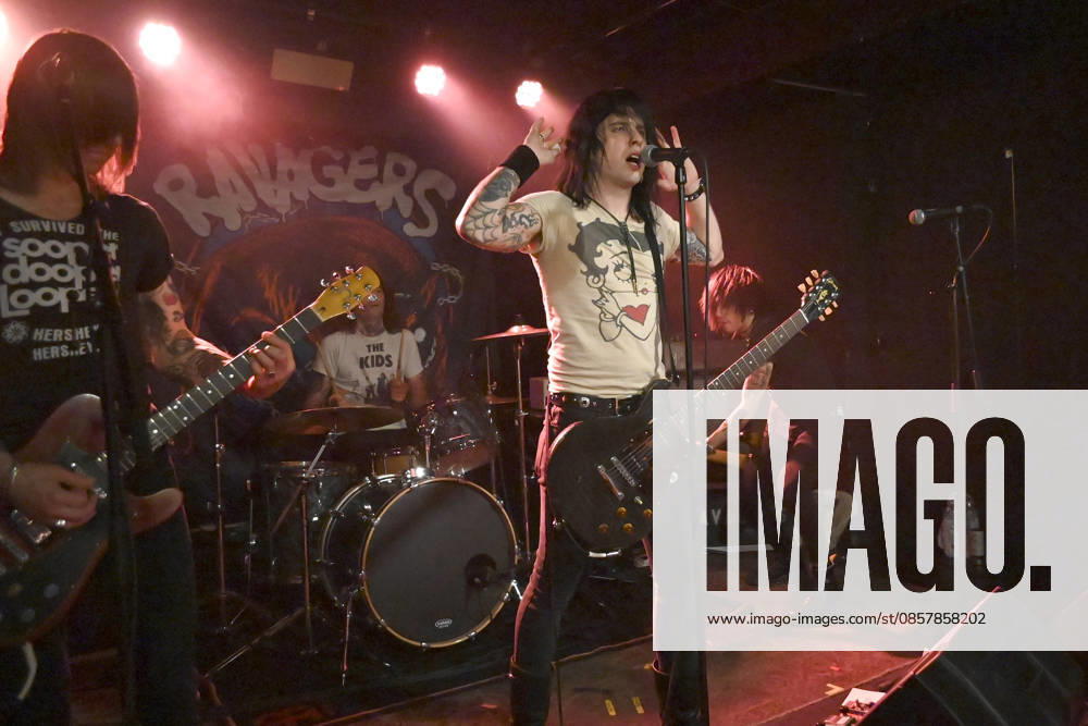 Matt Gabs, Ray Peters, Alex Hagen and Sam Hariss from Ravagers live at a concert at Lux Hannover, 28 05 2026 Foto:xR.xKeuntjex xFuturexImagex ravagers_6526