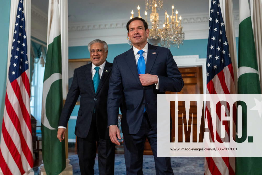 Secretary of State Marco Rubio meets with Pakistani Deputy Prime Minister Foreign Minister Ishaq Dar at the State Department in Washington, D.C. on May 29, 2026. Washington United States - ZUMAl312 20260529_znp_l312_001