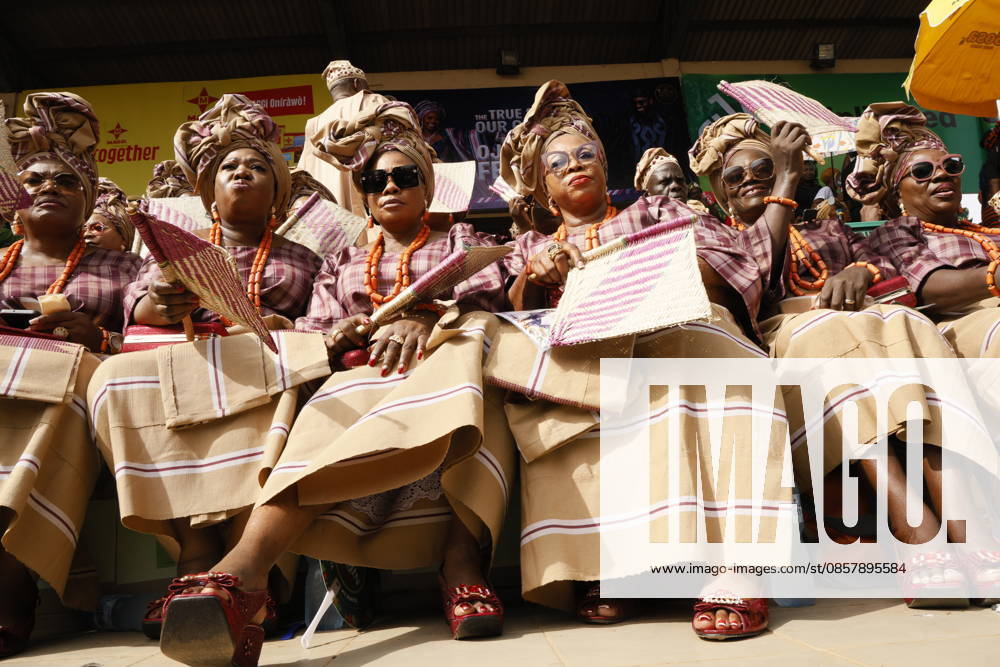 Ojude Oba Festival brings colorful celebrations to Ogun State in Nigeria OGUN STATE, NIGERIA - MAY 29: Traditional Ojude Oba Festival held takes place in honor of the Awujale, the traditional ruler of the Ijebu Kingdom, with residents filling the streets in vibrant traditional attire, in Ogun State in southwestern Nigeria, on May 29, 2026. The festival, symbolizing cultural identity, unity, and togetherness, features music and dancing as participants from different age and social groups join the celebrations. Emmanuel Osodi Anadolu Ogun Nigeria. Editorial use only. Please get in touch for any other usage.