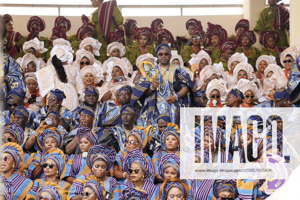 Ojude Oba Festival brings colorful celebrations to Ogun State in Nigeria OGUN STATE, NIGERIA - MAY 29: Traditional Ojude Oba Festival held takes place in honor of the Awujale, the traditional ruler of the Ijebu Kingdom, with residents filling the streets in vibrant traditional attire, in Ogun State in southwestern Nigeria, on May 29, 2026. The festival, symbolizing cultural identity, unity, and togetherness, features music and dancing as participants from different age and social groups join the celebrations. Emmanuel Osodi Anadolu Ogun Nigeria. Editorial use only. Please get in touch for any other usage.