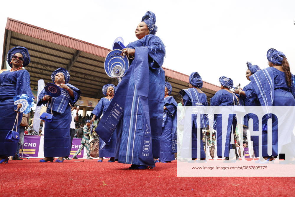 Ojude Oba Festival brings colorful celebrations to Ogun State in Nigeria OGUN STATE, NIGERIA - MAY 29: Traditional Ojude Oba Festival held takes place in honor of the Awujale, the traditional ruler of the Ijebu Kingdom, with residents filling the streets in vibrant traditional attire, in Ogun State in southwestern Nigeria, on May 29, 2026. The festival, symbolizing cultural identity, unity, and togetherness, features music and dancing as participants from different age and social groups join the celebrations. Emmanuel Osodi Anadolu Ogun Nigeria. Editorial use only. Please get in touch for any other usage.