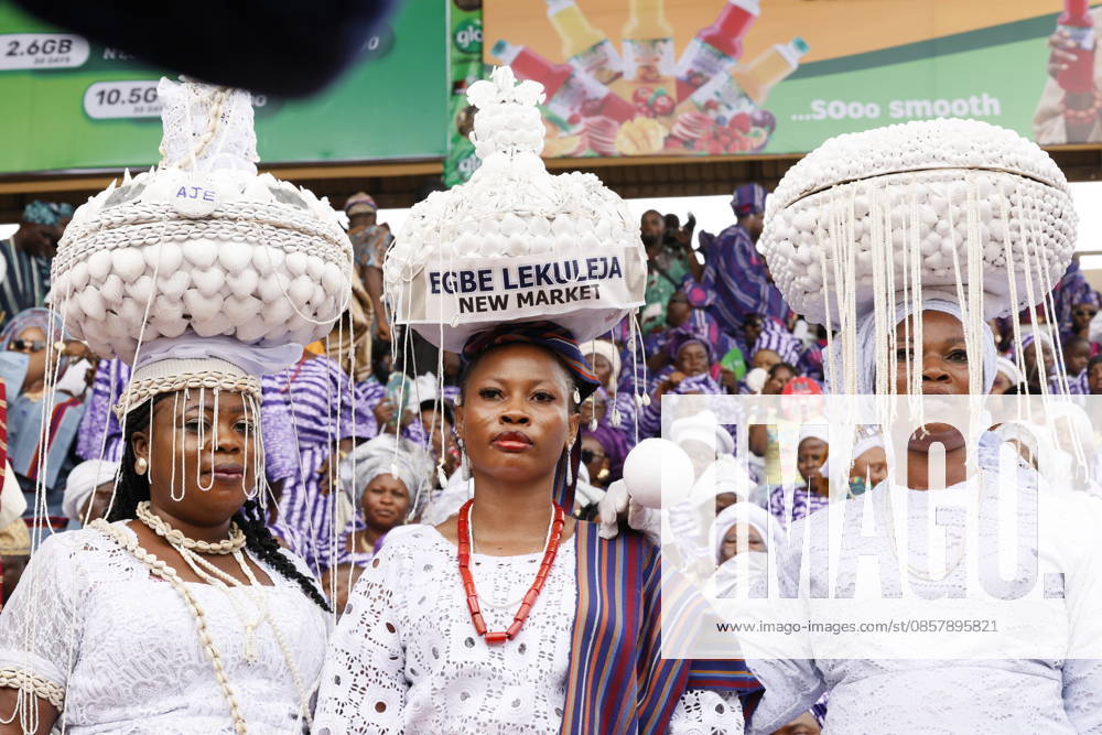 Ojude Oba Festival brings colorful celebrations to Ogun State in Nigeria OGUN STATE, NIGERIA - MAY 29: Traditional Ojude Oba Festival held takes place in honor of the Awujale, the traditional ruler of the Ijebu Kingdom, with residents filling the streets in vibrant traditional attire, in Ogun State in southwestern Nigeria, on May 29, 2026. The festival, symbolizing cultural identity, unity, and togetherness, features music and dancing as participants from different age and social groups join the celebrations. Emmanuel Osodi Anadolu Ogun Nigeria. Editorial use only. Please get in touch for any other usage.