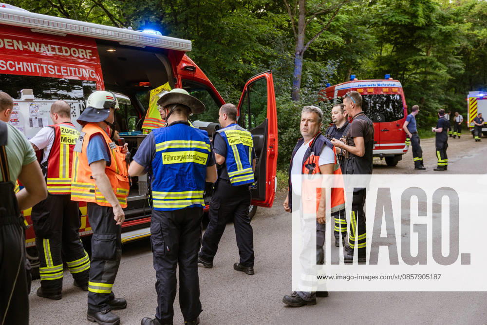 Forest fire near Weiterstadt On 29 05 2026, a forest fire broke out in Weiterstadt Gräfenhausen west of the A5 freeway It affected a forest area of around 900 square meters between the Gräfenhausen West servic