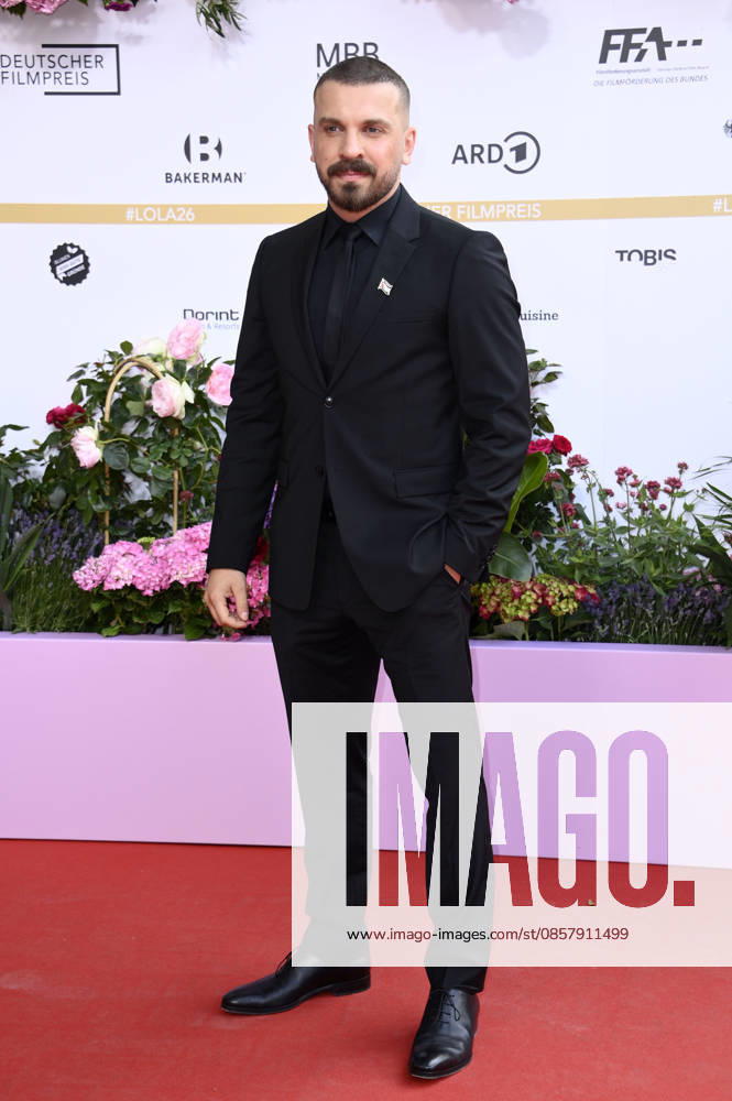 Edin Hasanovic at the 76th German Film Award 2026 ceremony at the Palais am Funkturm Berlin, 29 05 2026 Foto:xN.xKubelkax xFuturexImagex filmpreis2026_6434